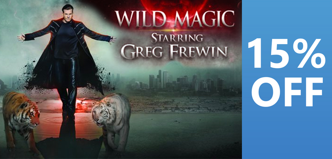 Greg Frewin 15 percent off